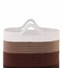 Brown Polypropylene 52 Ltr (1Pc) Storage Basket