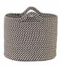 Brown Polypropylene 52 Ltr (1Pc) Storage Basket