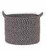 Brown Polypropylene 52 Ltr (1Pc) Storage Basket