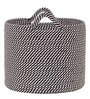 Brown Polypropylene 52 Ltr (1Pc) Storage Basket