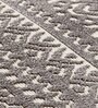 Brown Abstract Polypropylene 4 ft x 6 ft Machine Made Carpet
