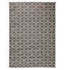 Brown Geometric Polypropylene 4 ft x 6 ft Machine Made Carpet