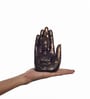 Lord Buddha Brown Polyresin Idol