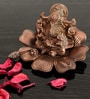 Lord Ganesha Brown Metal Idol