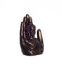 Lord Buddha Brown Polyresin Idol