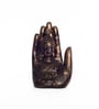Lord Buddha Brown Polyresin Idol