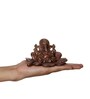 Lord Ganesha Brown Metal Idol