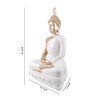 Brown Polyresin Premium Buddha Figurine
