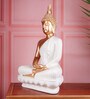 Brown Polyresin Premium Buddha Figurine