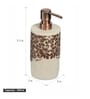 Polyresin Brown Soap Dispenser 380 ml