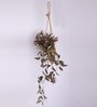 Brown Artificial Creeper Bonsai with Jute Bag