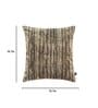 Brown Polyviscose Abstract 16x16 inches Cushion Cover
