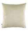 Brown Floral Polyester 16 x 16 Inches Cushion Cover