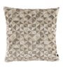 Brown Polyviscose Geometric 16x16 inches Cushion Cover