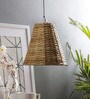 Lauren Brown Natural Fiber Hanging Light