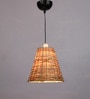 Lauren Brown Natural Fiber Hanging Light