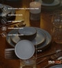 Brown Quarter Plates Set of 2