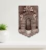 Brown Rajasthani Jharokha Wall Art Decor