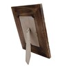 Brown Rectangular Venice Traditional Mango Wood Table Photo Frame