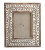 Brown Rectangular Palermo Traditional Mango Wood Table Photo Frame