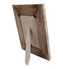 Brown Rectangular Palermo Traditional Mango Wood Table Photo Frame
