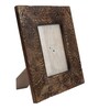 Brown Rectangular Venice Traditional Mango Wood Table Photo Frame