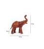 Brown Regzine Elephant Figurine