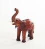 Brown Regzine Elephant Figurine