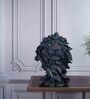 Brown Resin Premium Lion Face Figurine