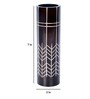 Brown Resin Calathus Table Vase