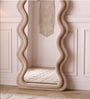 Brown Ripple Edge Floor Mirror (170 x 70) CM