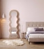 Brown Ripple Edge Floor Mirror (170 x 70) CM