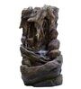 Brown Natural Sand Stone Indoor Water Fountain