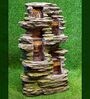 Brown 4 Layered Sand Stone Indoor Water Fountain