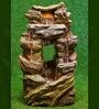 Multi Layered Brown Sand Stone Indoor Water Fountain