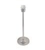 Brown Shade Table Lamp With Stainless Steel Base