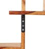 Doboz Antiq Brown Sheesham Wood Wall Shelf
