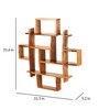 Doboz Antiq Brown Sheesham Wood Wall Shelf