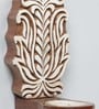 Brown Wood Wall Tea Light Holder