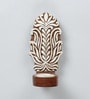 Brown Wood Wall Tea Light Holder
