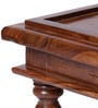 Premimum Brown Sheesham Wood Chowki