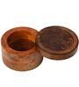 Brown Sheesham Wood Condiment & Spice Box