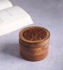Brown Sheesham Wood Condiment & Spice Box