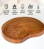 Brown Sheesham Wood Decorative Stand