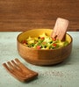 Sheesham Wood Salad Spoons Set of 2