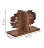 Tree Of Life Sheesham Wood Bookend