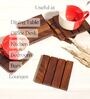 Brown Sheesham Wood Reversible Coaster Set