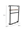Natural Acacia Wood Wall Shelf