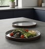 Brown Side Plates Set of 6
