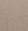 Brown Solid 110 TC Cotton Single Bed Cover
